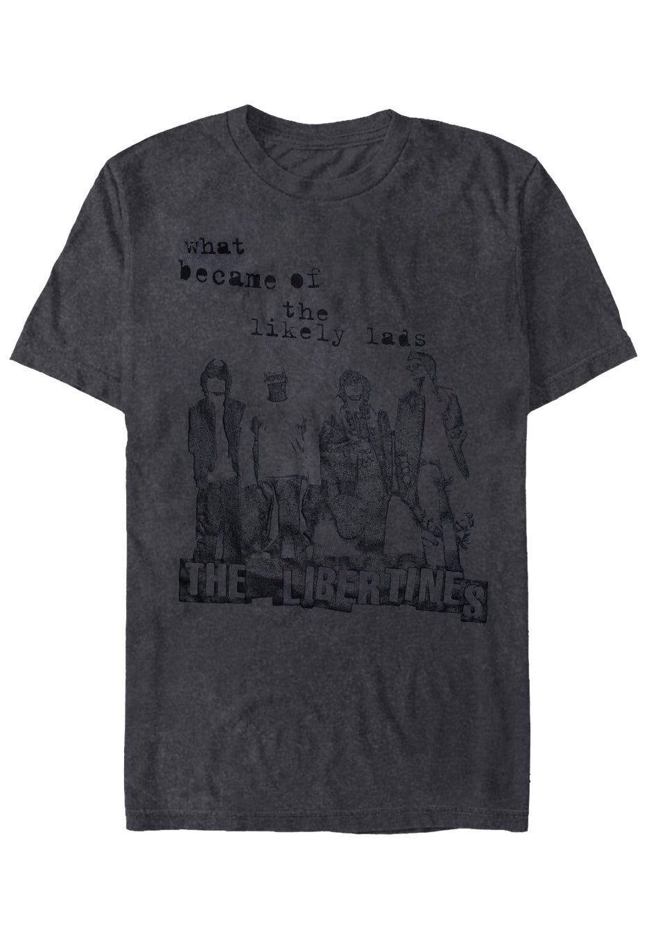 The Libertines - Likely Lads Puff Grey - T-Shirt | Neutral-Image