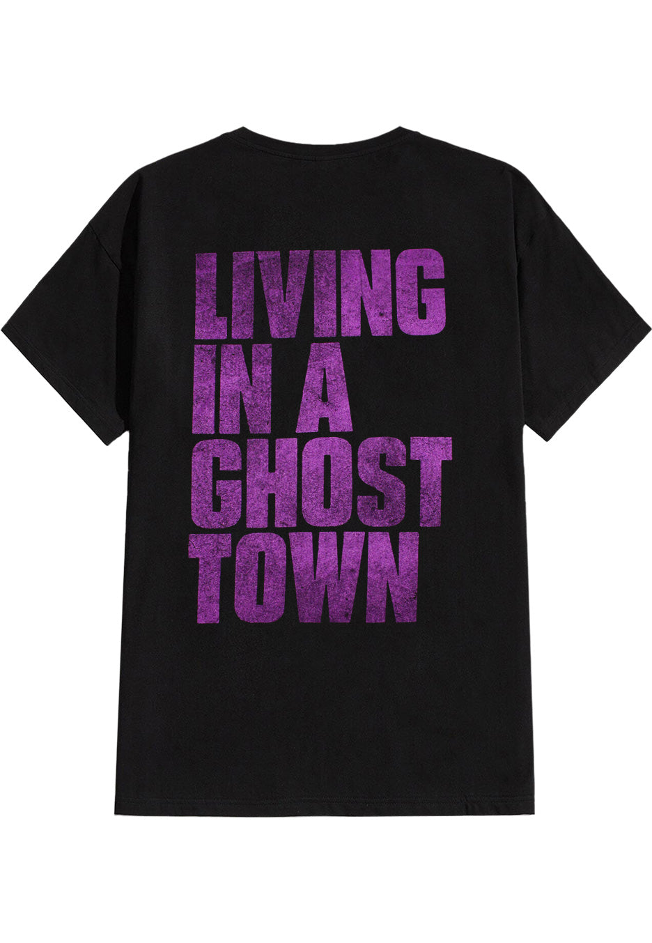 The Rolling Stones - Ghost Town Distressed Tongue - T-Shirt | Neutral-Image