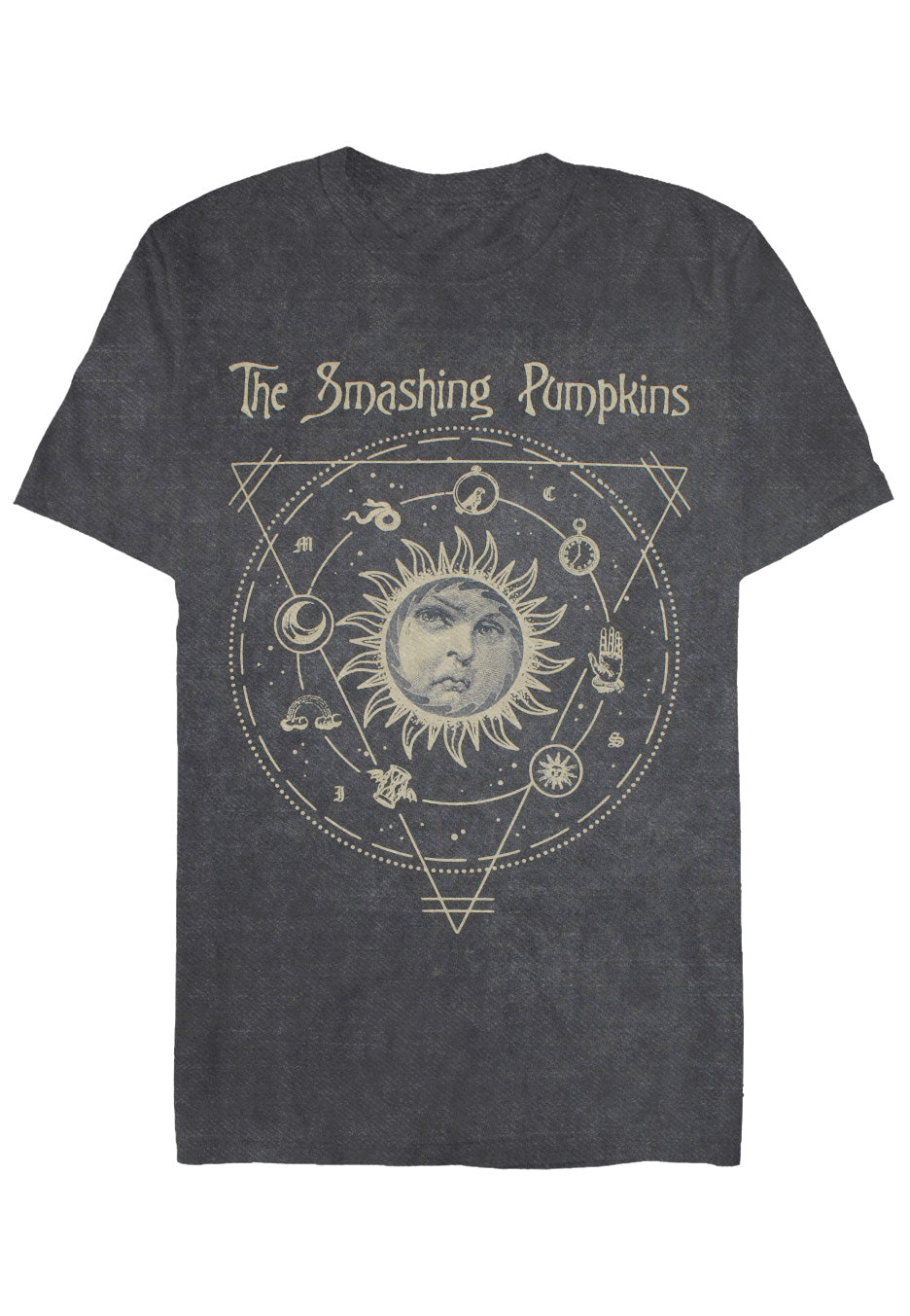 The Smashing Pumpkins - Celestial Sun Stone Wash - T-Shirt | Neutral-Image