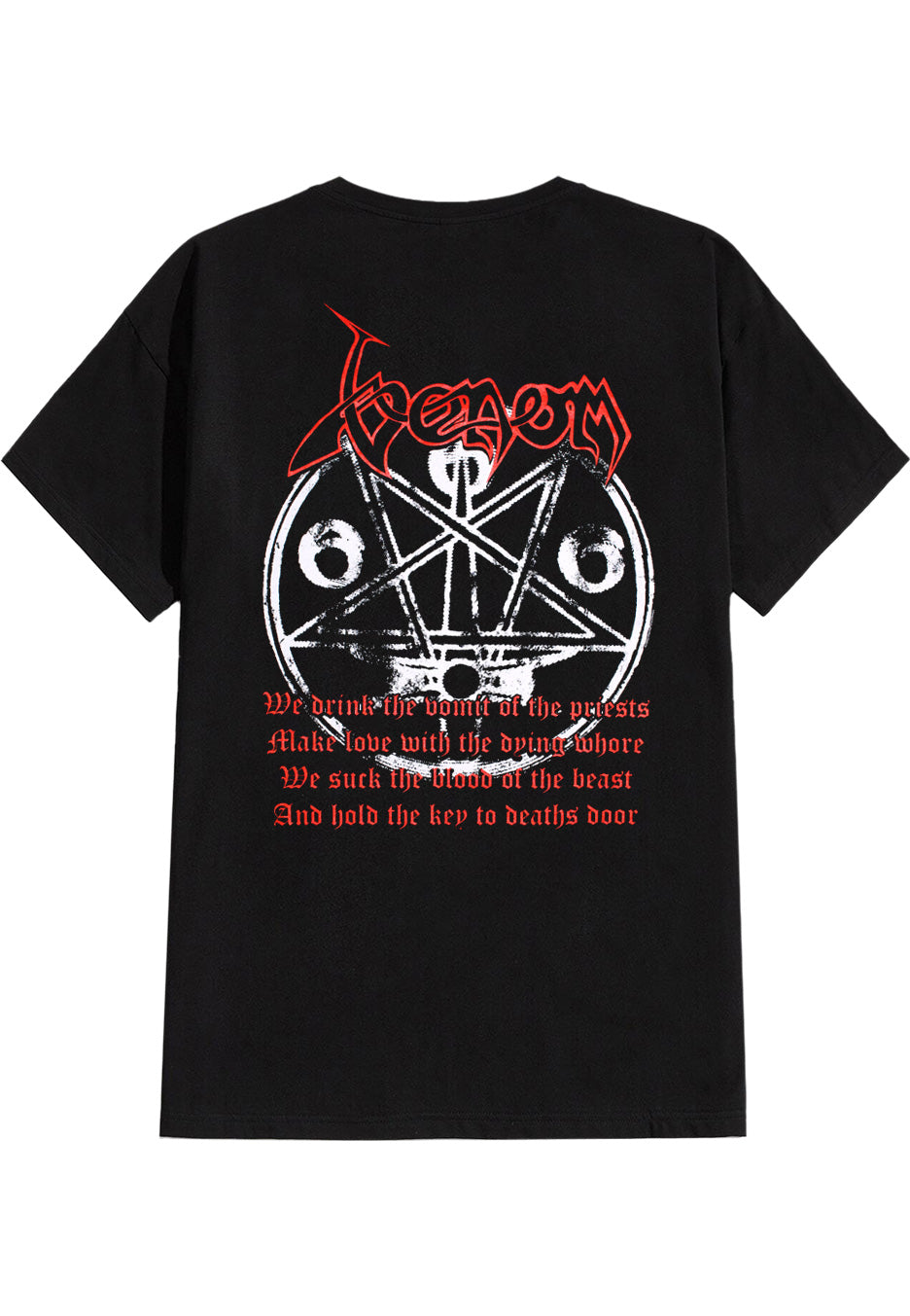 Venom - Black Metal Red - T-Shirt | Neutral-Image