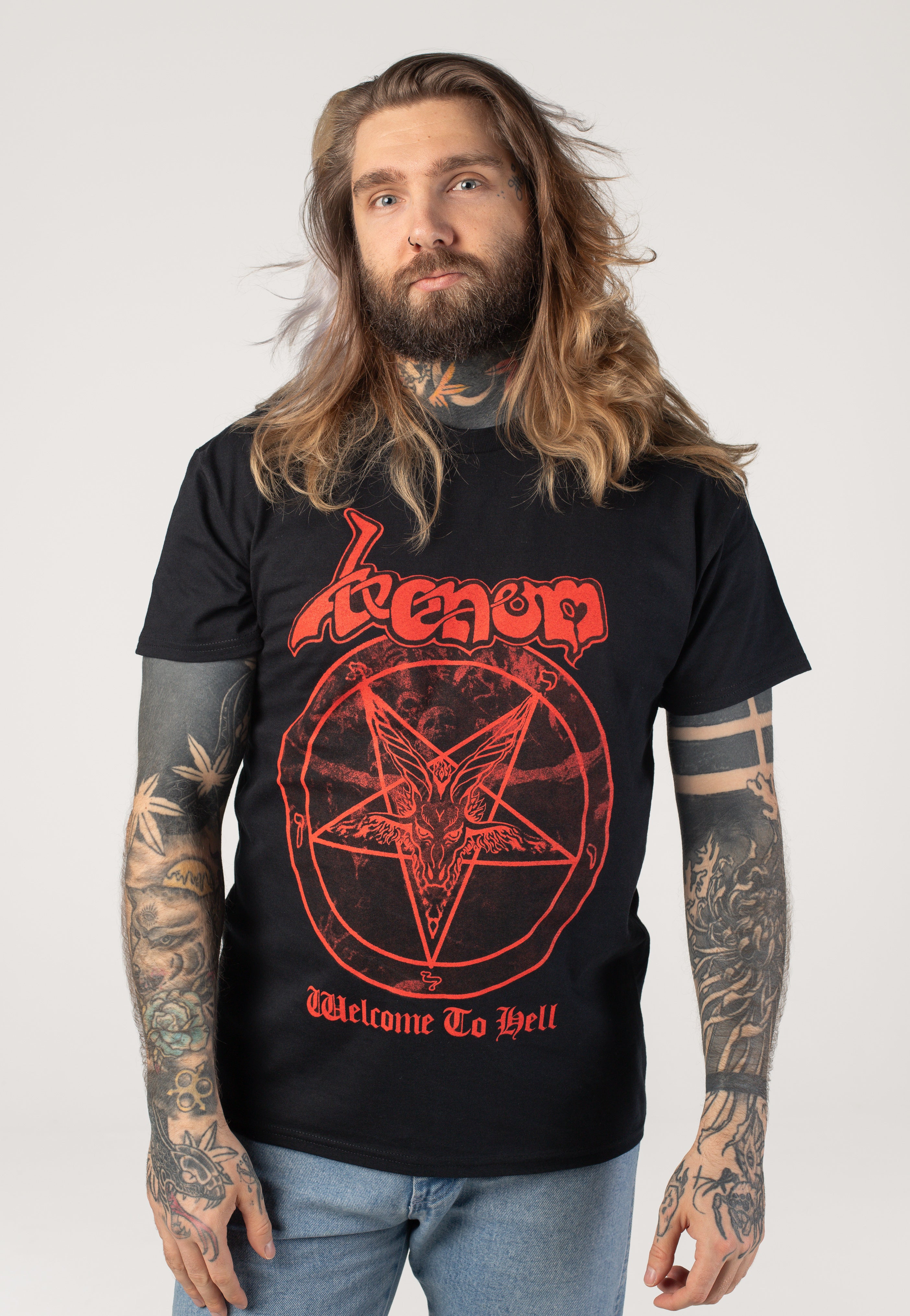 Venom - Welcome To Hell (Red) - T-Shirt | Men-Image
