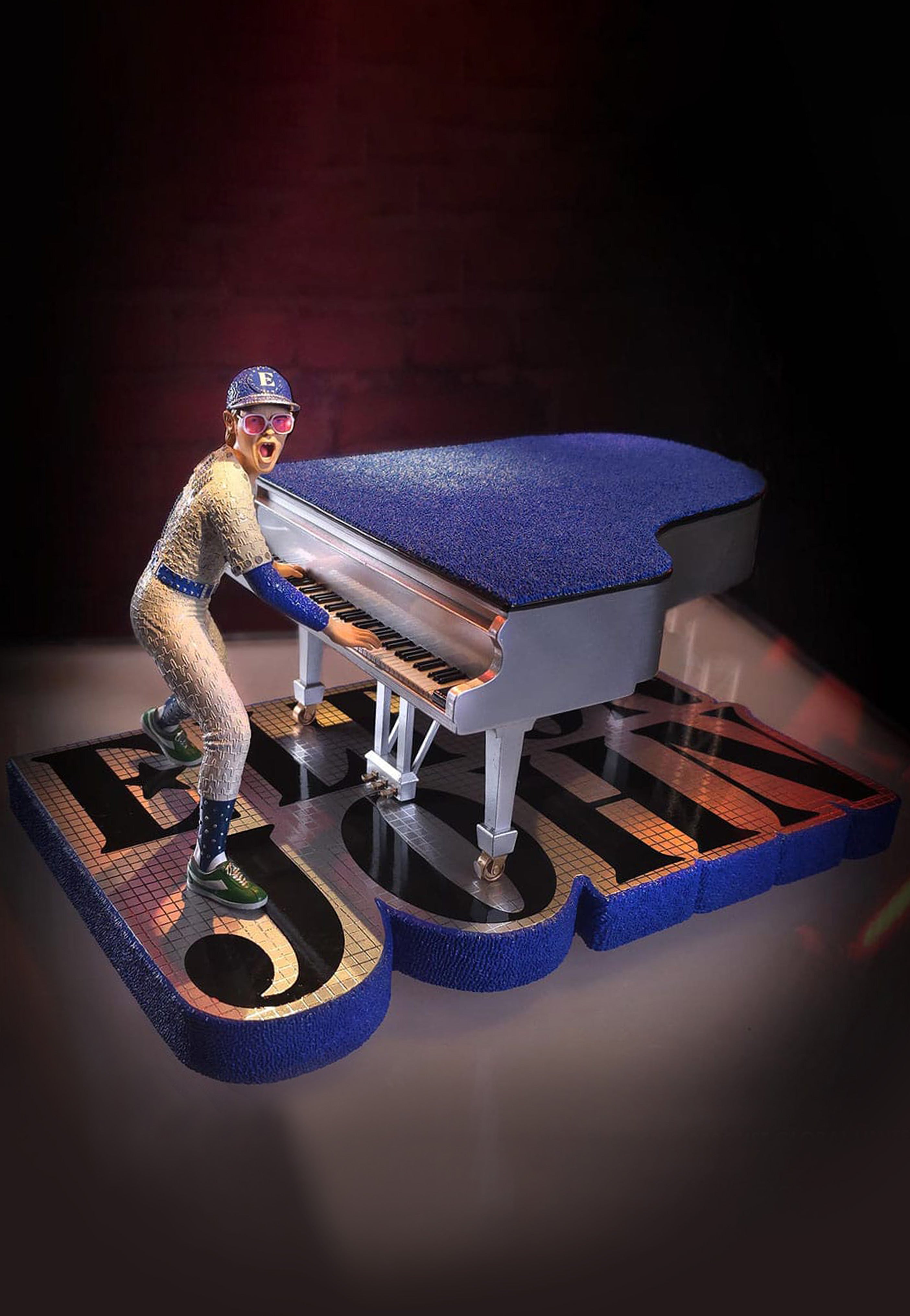Elton John - Elton John Rock Iconz - Statue | Neutral-Image