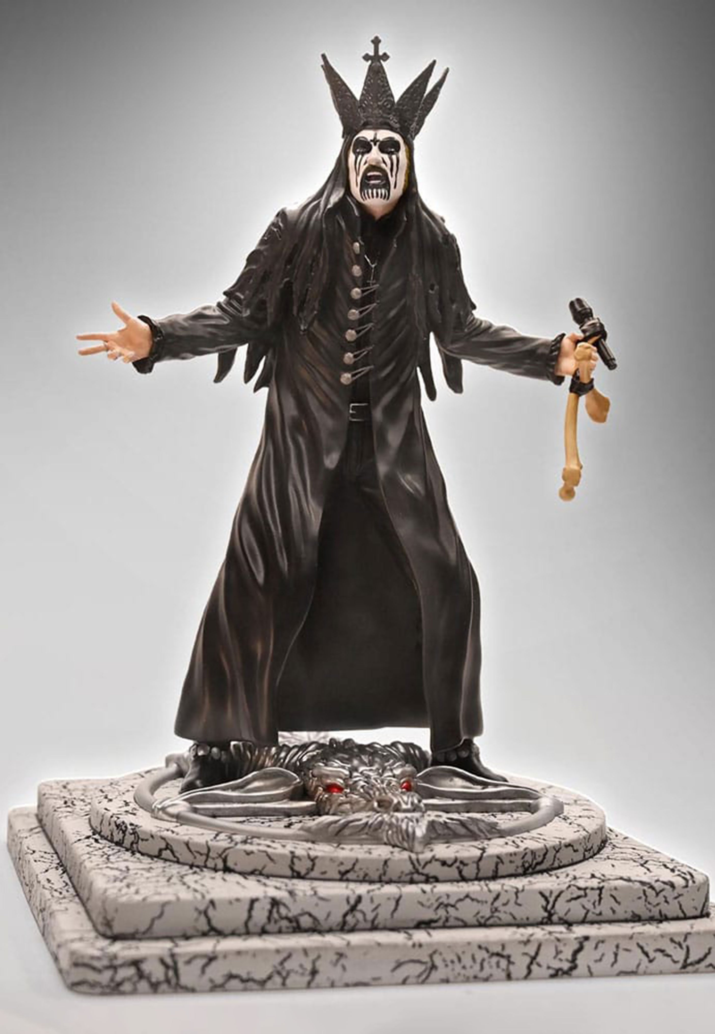 Mercyful Fate - King Diamond III (Black Version) Rock Iconz - Statue | Neutral-Image