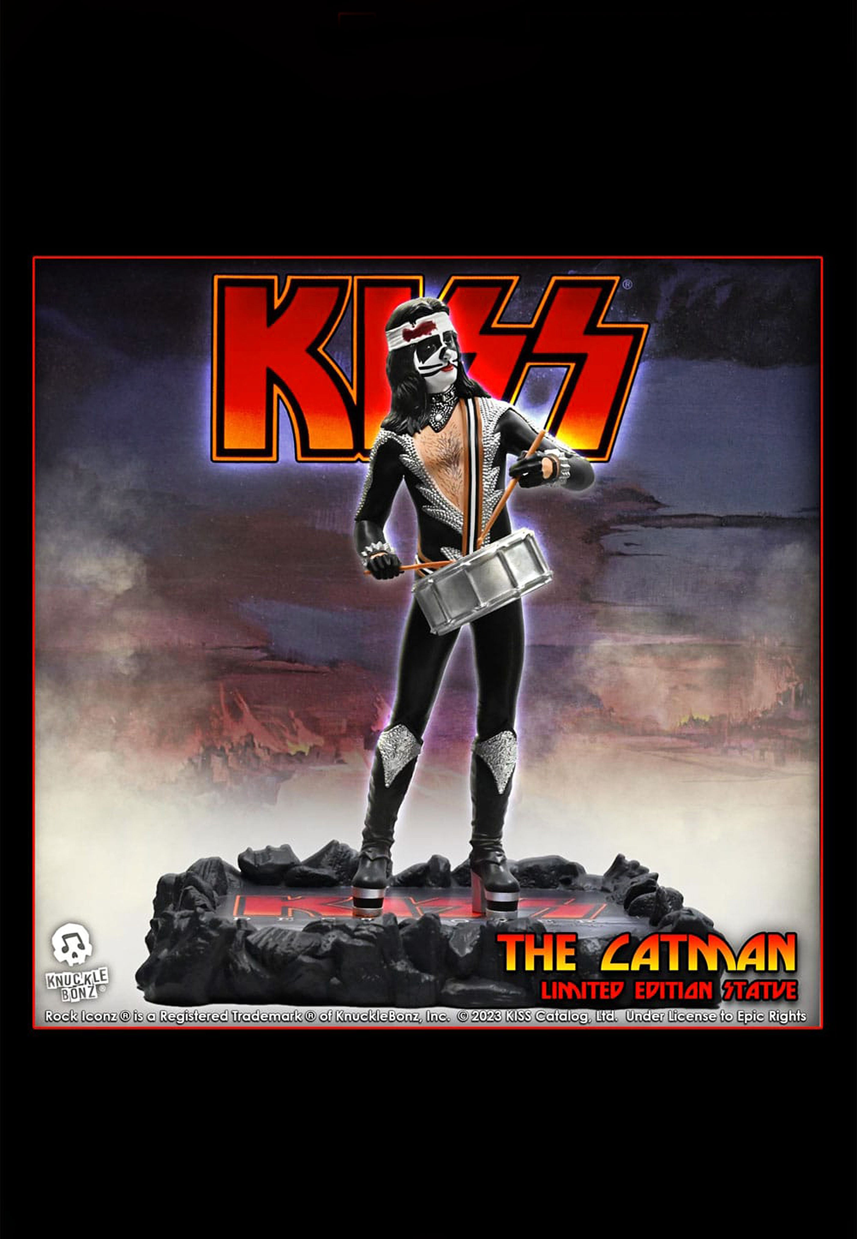 Kiss - The Catman (Destroyer) Rock Iconz - Statue | Neutral-Image