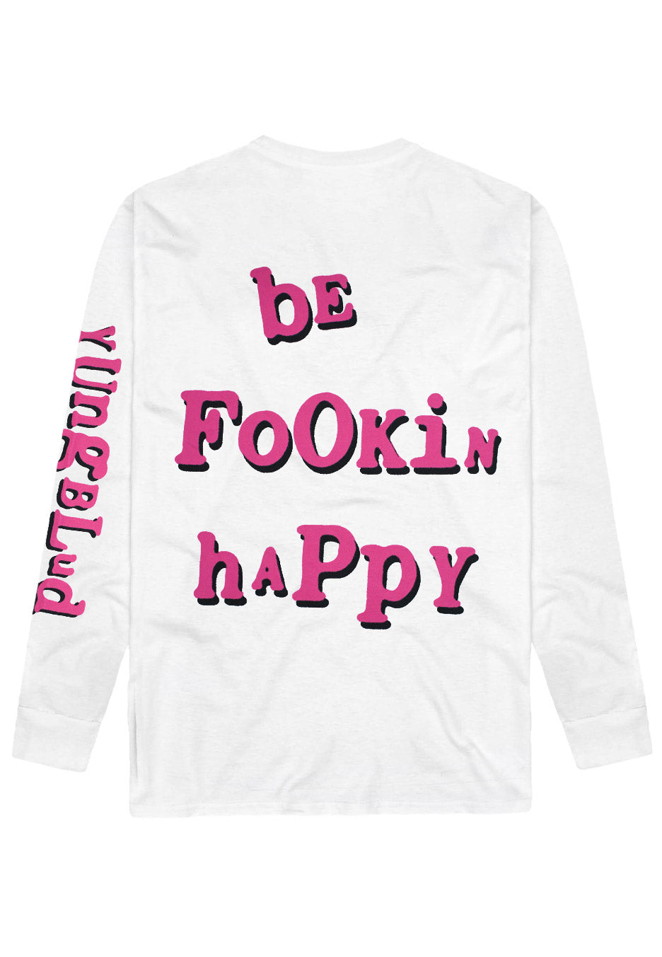 Yungblud - Raver Smile White - Sweater | Neutral-Image